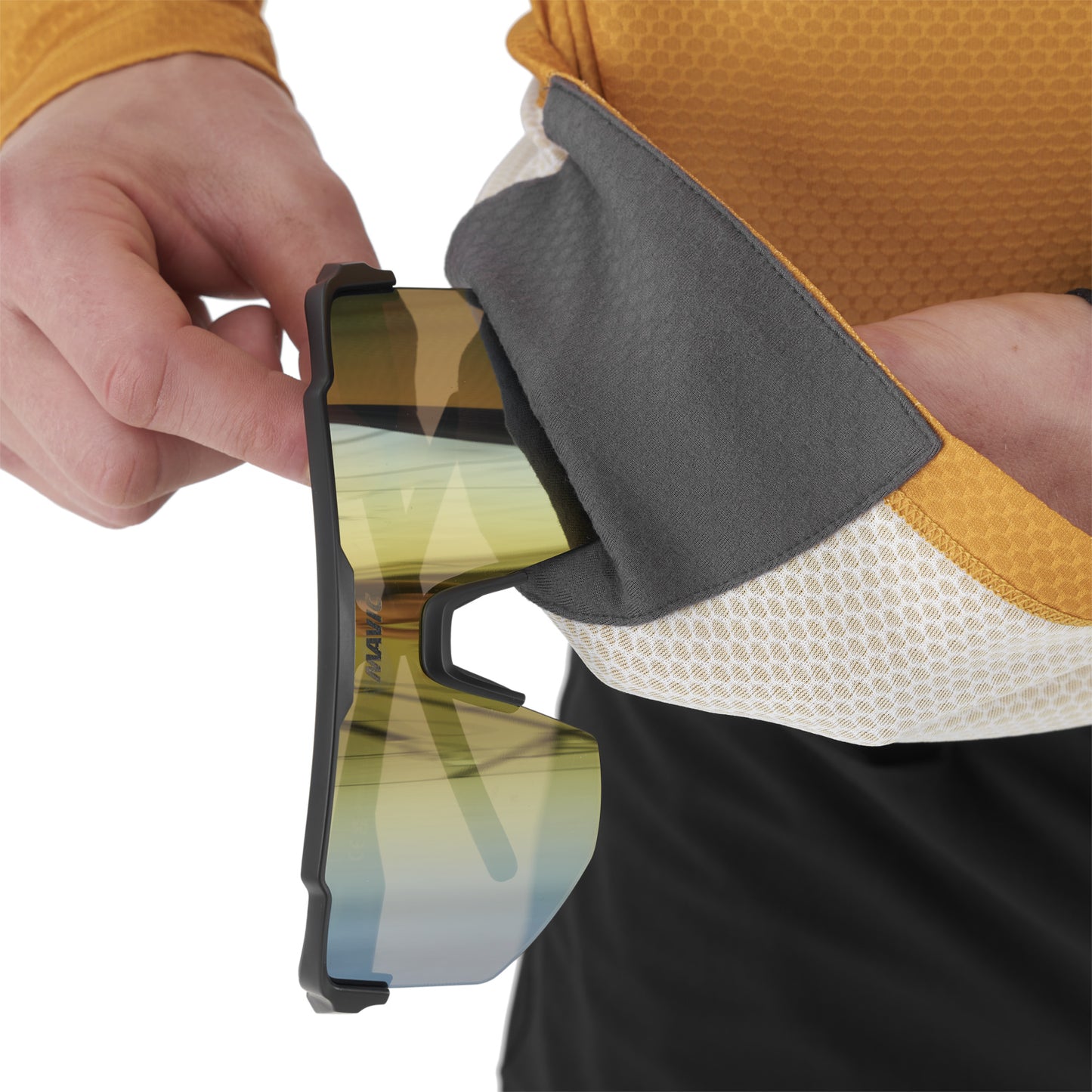 MAVIC DEEMAX ENDURO Lange Mouw Trui Zwart/Bruin