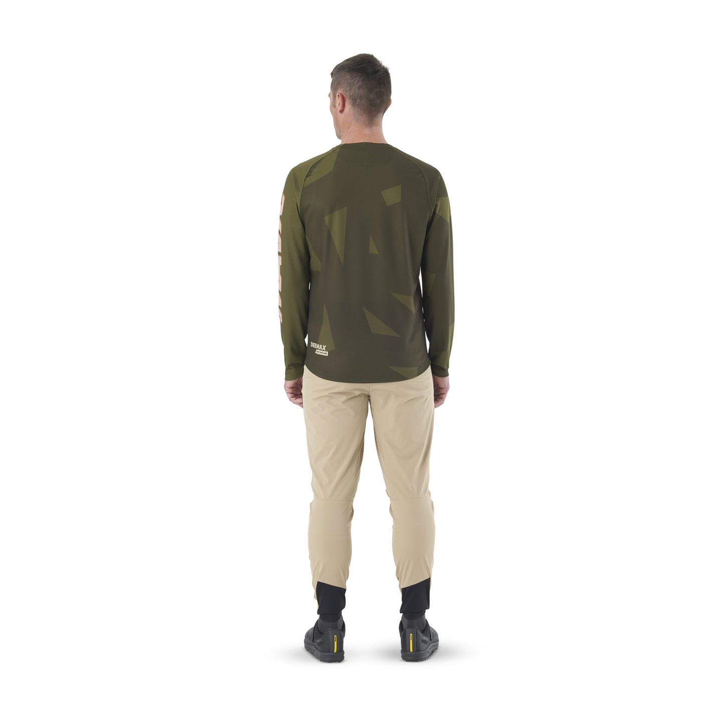 MAVIC DEEMAX ENDURO Camo Jersey Lange Mouw Khaki