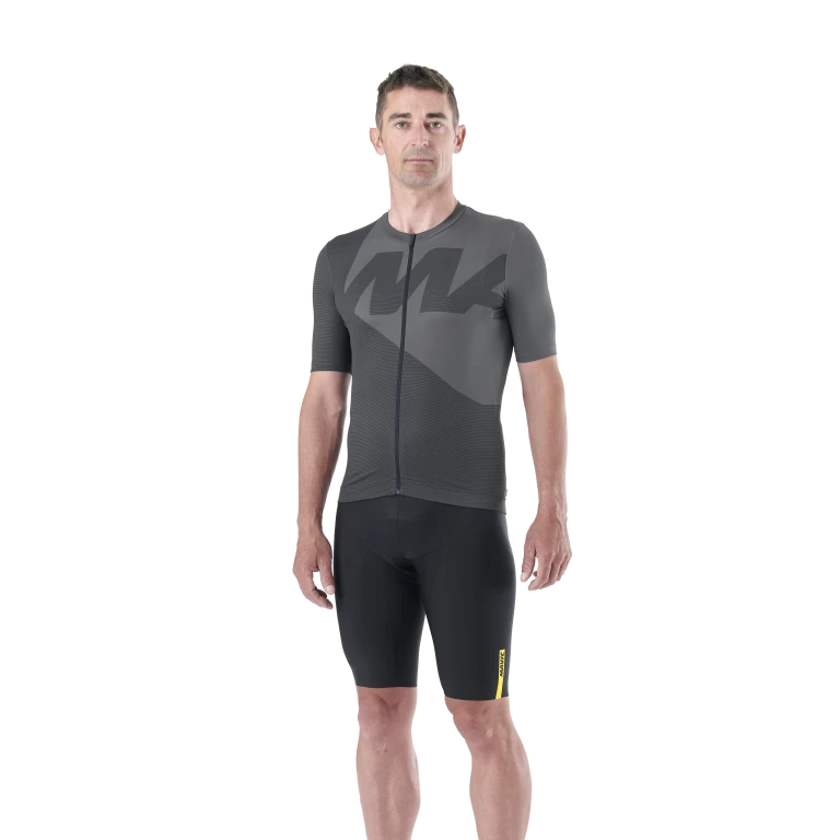 MAVIC ICON GRAPHIC Korte Mouw Jersey Zwart
