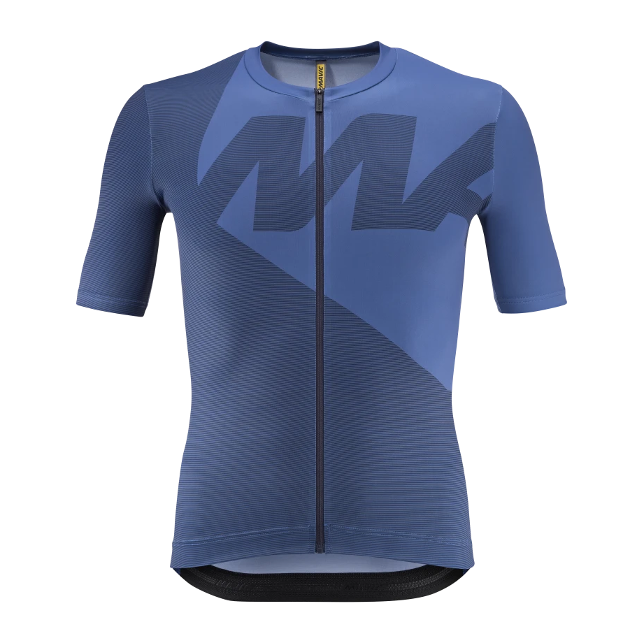 MAVIC ICON GRAPHIC Korte Mouw Jersey Blauw