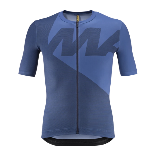MAVIC ICON GRAPHIC Korte Mouw Jersey Blauw