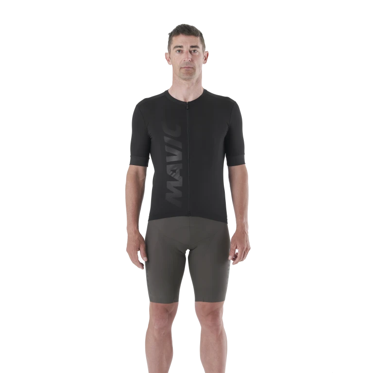 MAVIC AKSIUM Korte Mouw Trui Zwart