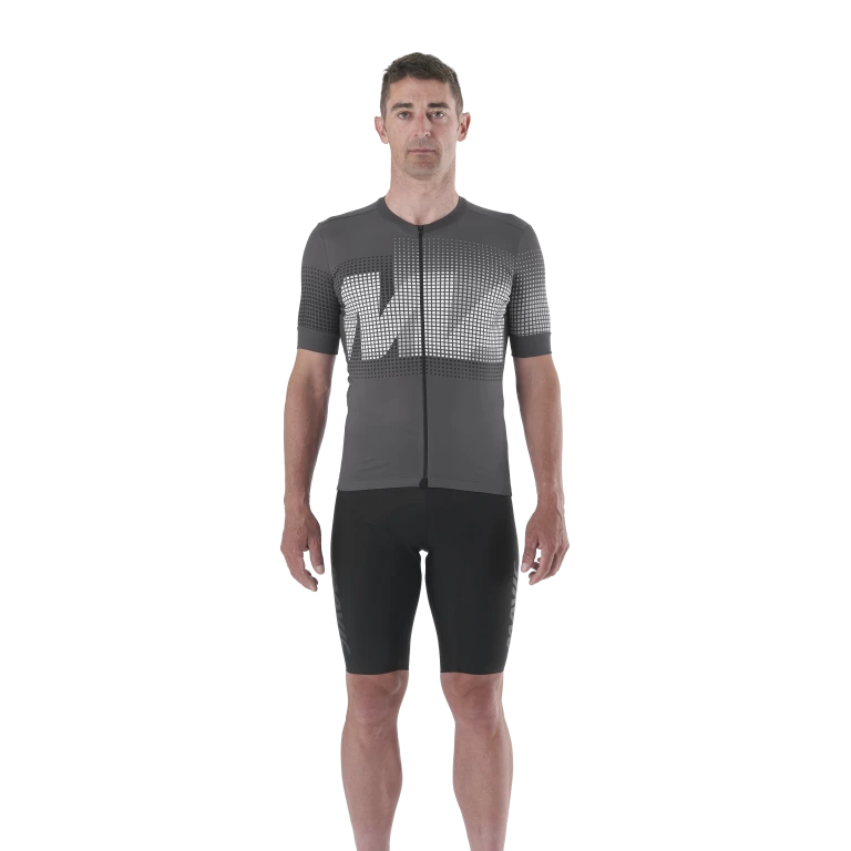 MAVIC AKSIUM GRAPHIC Korte Mouw Trui Grijs