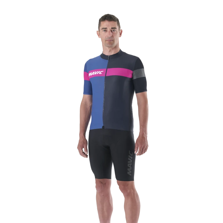 MAVIC KSYRIUM PRO Korte Mouw Trui Blauw