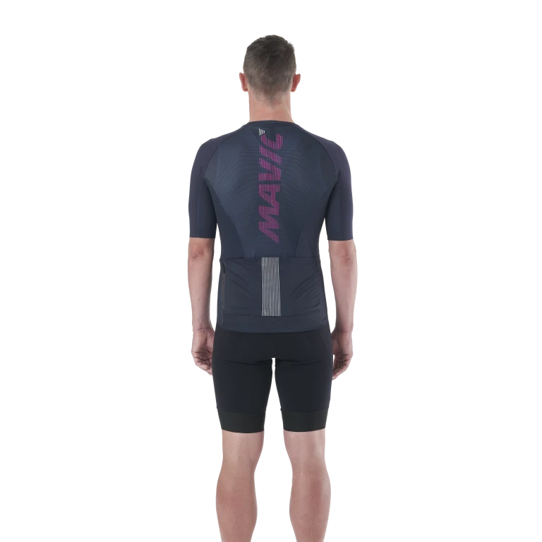 MAVIC COSMIC Korte Mouw Jersey Blauw