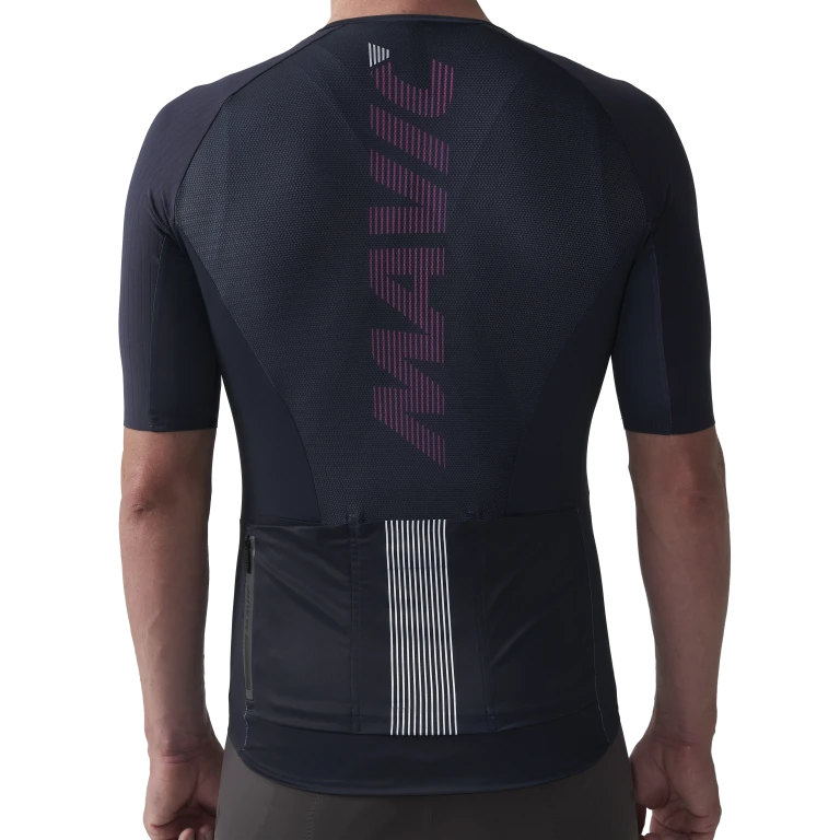 MAVIC COSMIC Korte Mouw Jersey Blauw