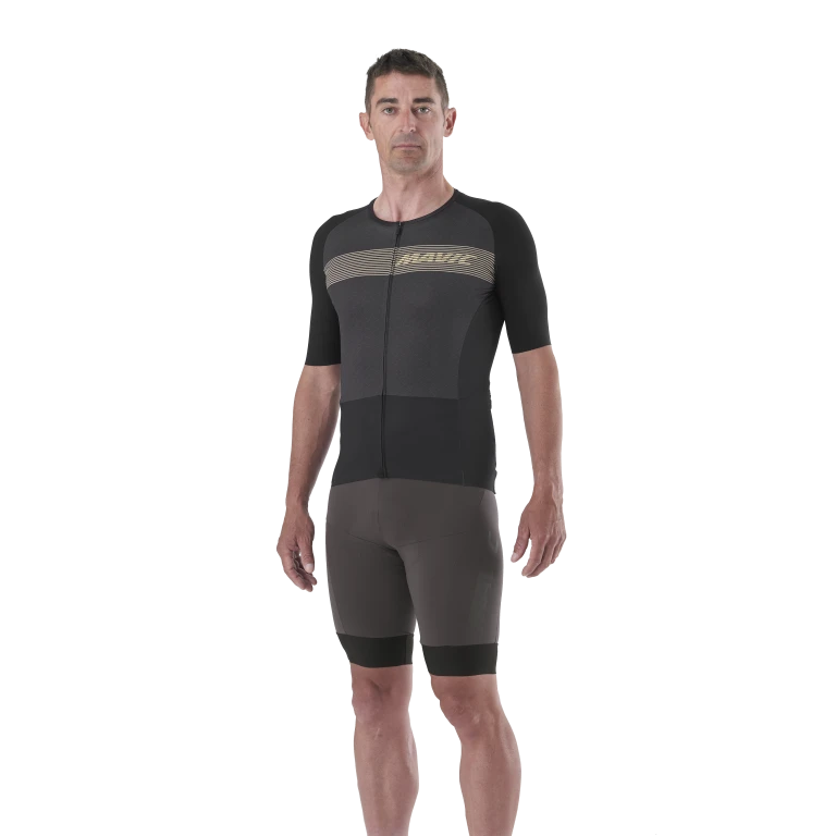 MAVIC COSMIC Korte Mouw Jersey Zwart