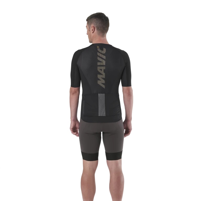MAVIC COSMIC Korte Mouw Jersey Zwart