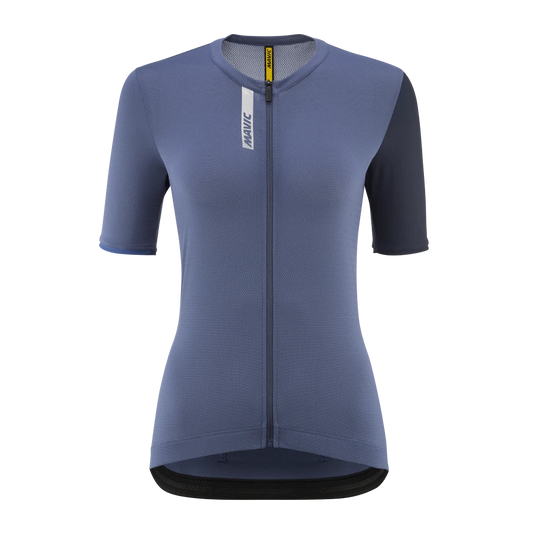 Dames MAVIC ESSENTIAL Korte Mouw Jersey Blauw