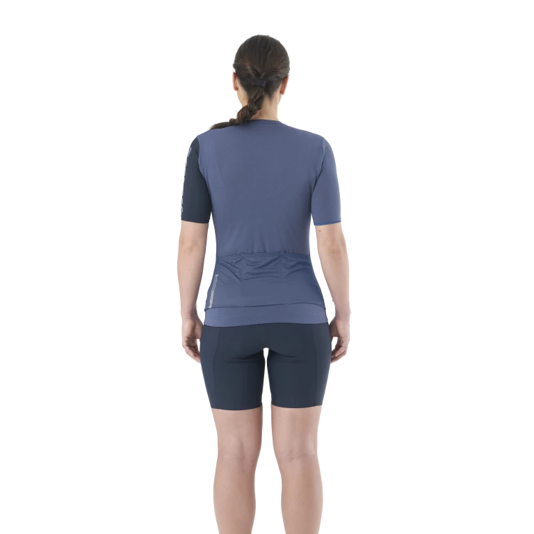 Dames MAVIC ESSENTIAL Korte Mouw Jersey Blauw