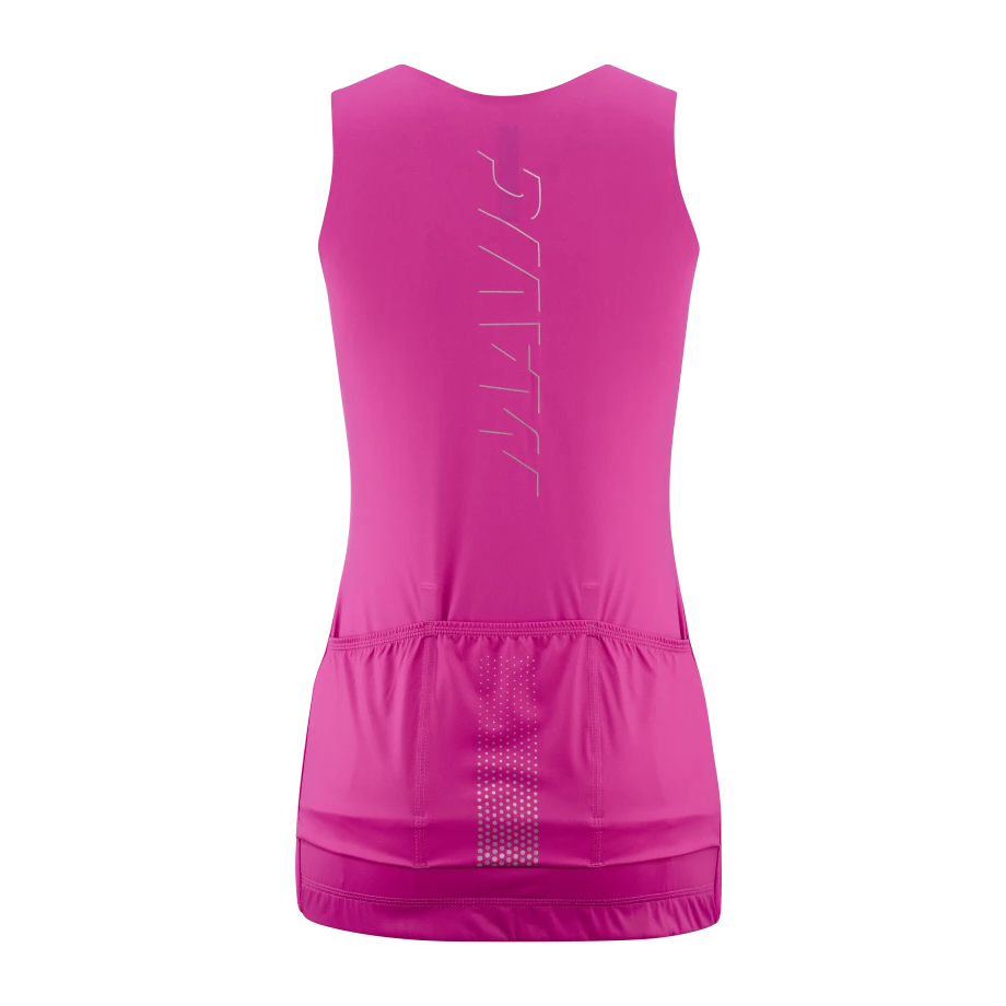 Dames MAVIC AKSIUM Mouwloze Jersey Fuschia