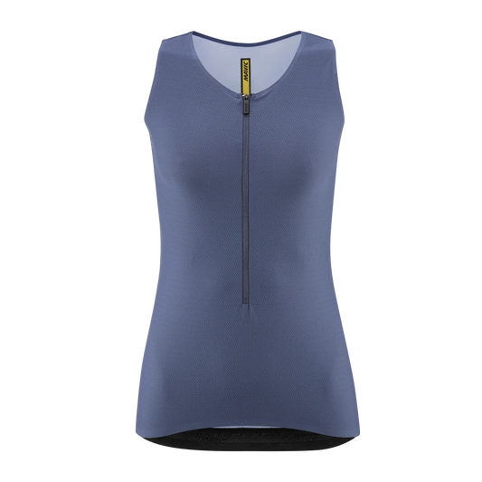 Dames MAVIC AKSIUM Mouwloze Jersey Blauw