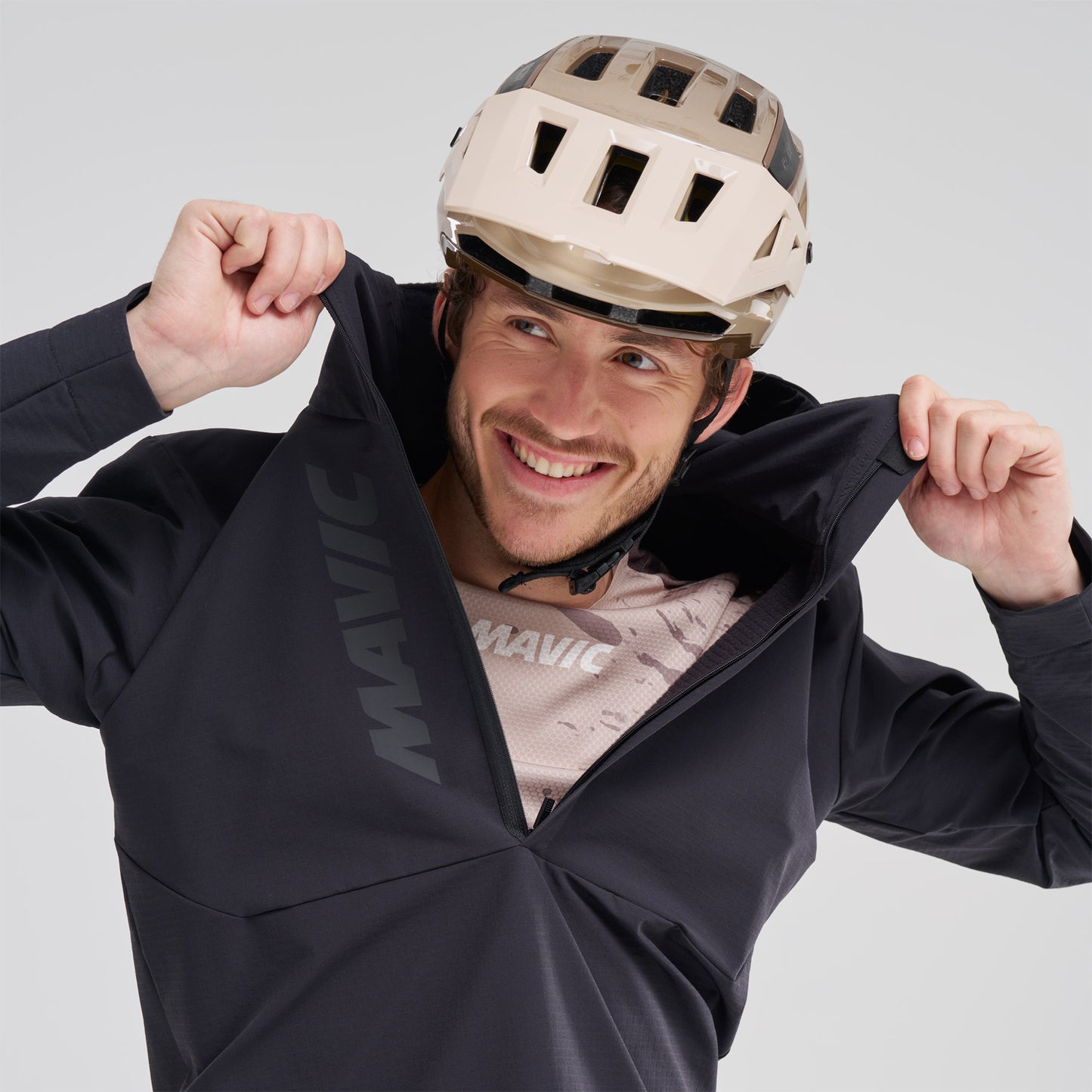 MAVIC DEEMAX THERMO WIND HOODIE Jas Zwart