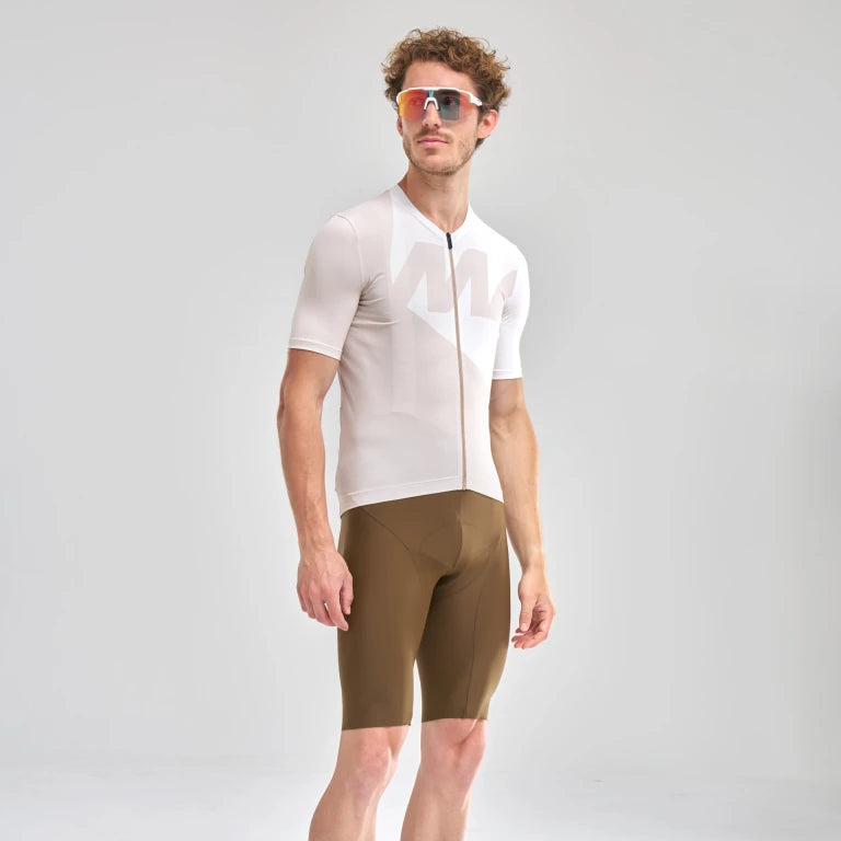 MAVIC ICON GRAPHIC Korte Mouw Jersey Beige