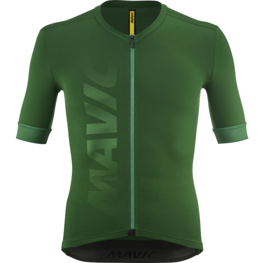 MAVIC AKSIUM Korte Mouw Jersey Groen