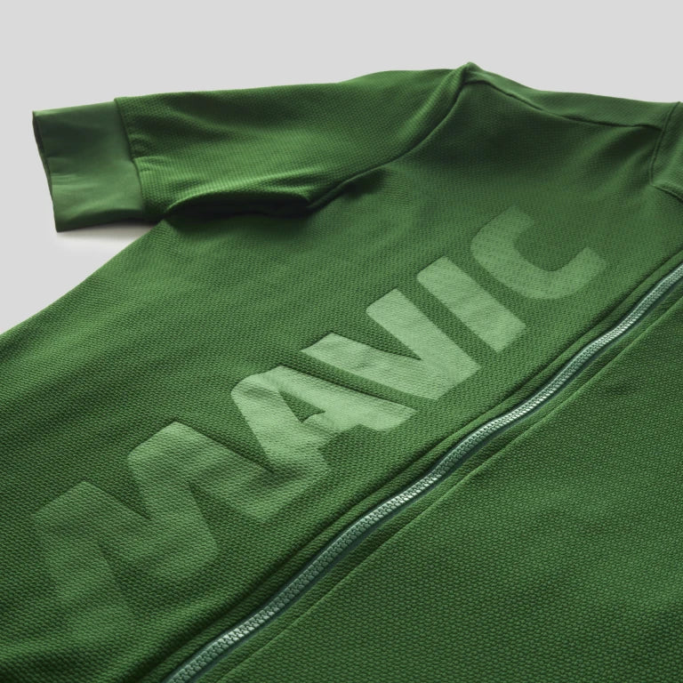 MAVIC AKSIUM Korte Mouw Jersey Groen
