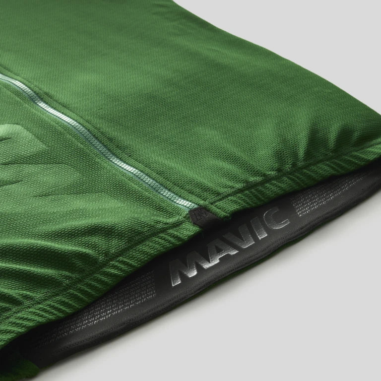 MAVIC AKSIUM Korte Mouw Jersey Groen
