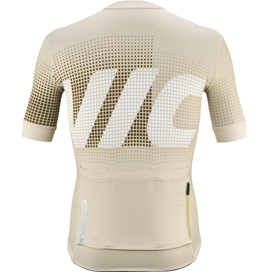 MAVIC AKSIUM GRAPHIC Korte Mouw Trui Beige