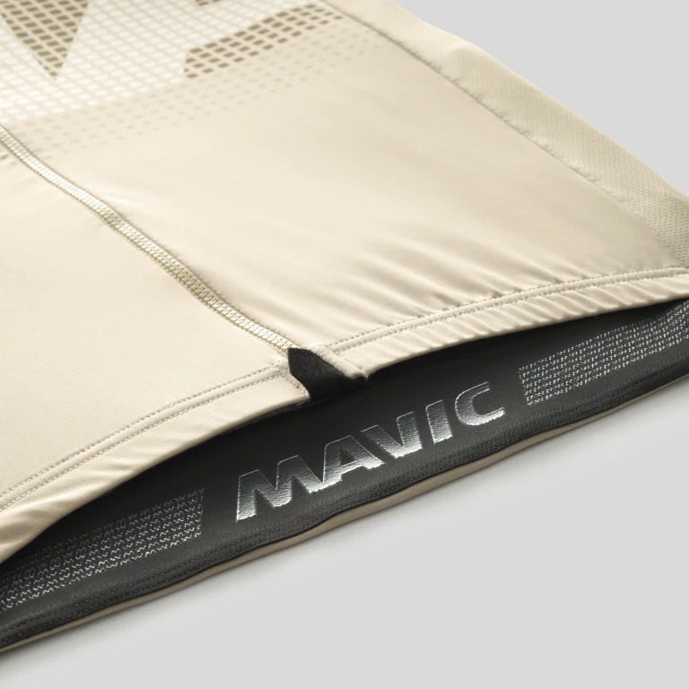 MAVIC AKSIUM GRAPHIC Korte Mouw Trui Beige