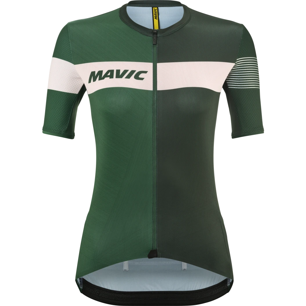 Dames MAVIC KSYRIUM PRO Korte Mouw Jersey Khaki