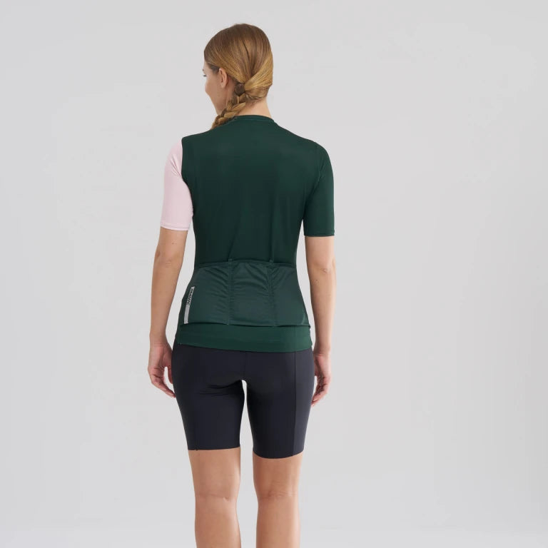 MAVIC ESSENTIAL Damestrui met korte mouwen Groen