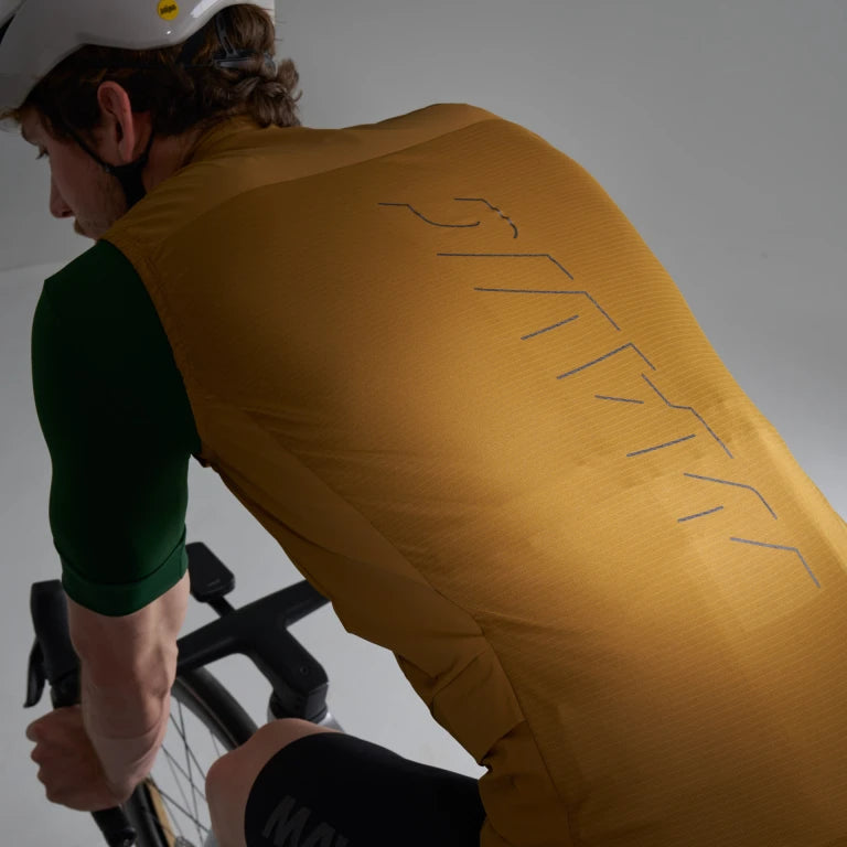 MAVIC AKSIUM WIND Mouwloos Jasje Bruin