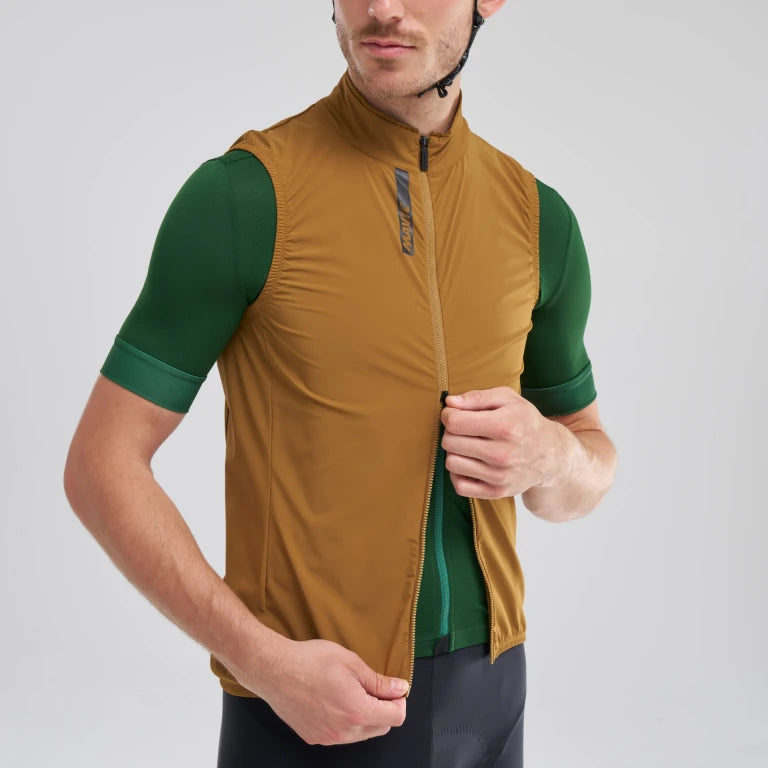 MAVIC AKSIUM WIND Mouwloos Jasje Bruin