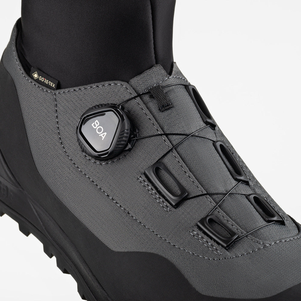 FIZIK HIVER TERRA NANUQ GTX FLAT mountainbikeschoenen, zwart/grijs