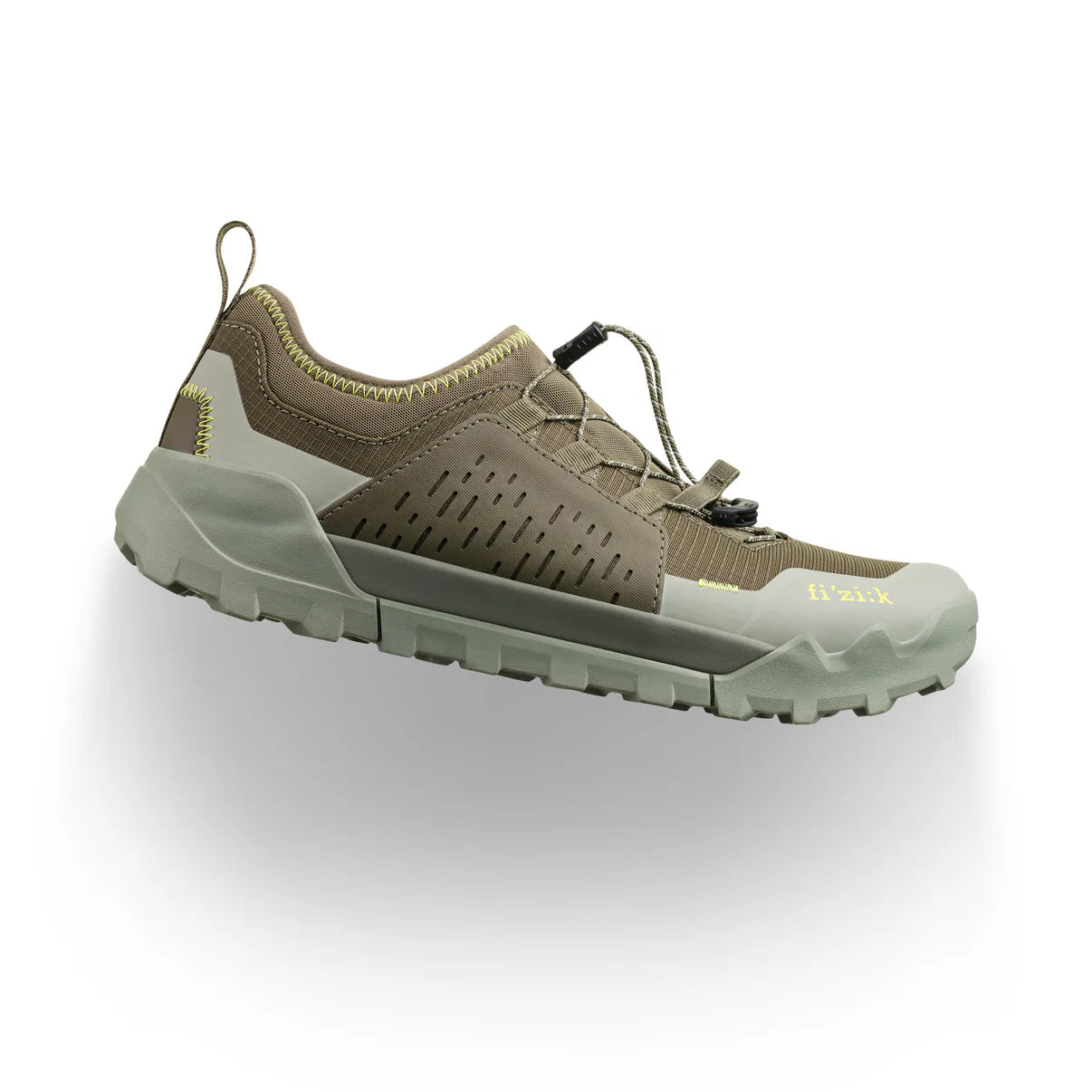 FIZIK TERRA ERGOLACE 2 FLAT mountainbikeschoen, bruin/groen