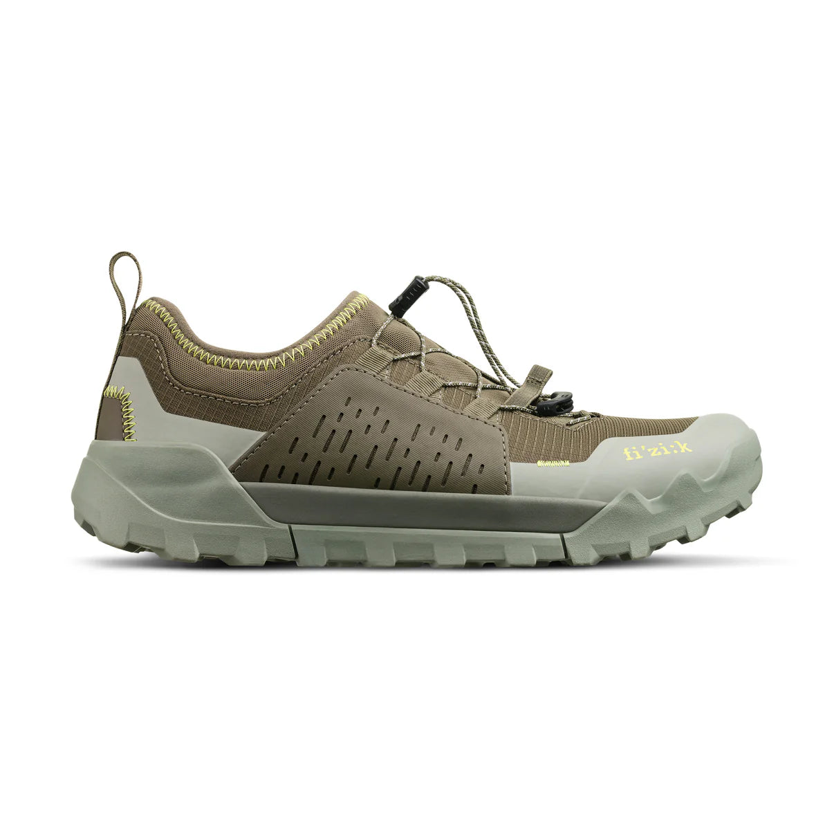 FIZIK TERRA ERGOLACE 2 FLAT mountainbikeschoen, bruin/groen