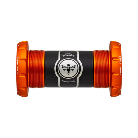 CHRIS KING ThreadFit 30 68/73mm Sram DUB Ceramic Orange crankstel