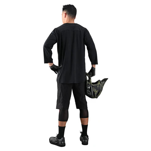 TROY LEE DESIGNS RUCKUS 3/4 mouw Jersey Zwart