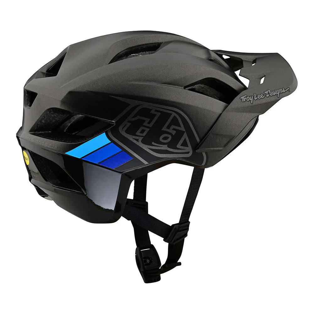 TROY LEE DESIGNS FLOWLINE SE MIPS MTB Helm Zwart/Blauw