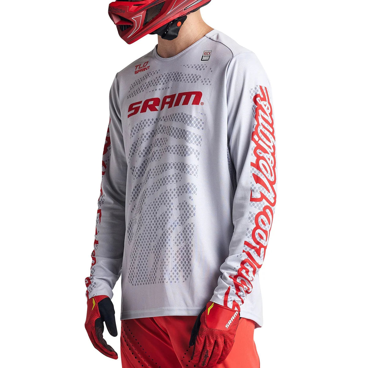 TROY LEE DESIGNS SPRINT SRAM Lange Mouw Trui Wit