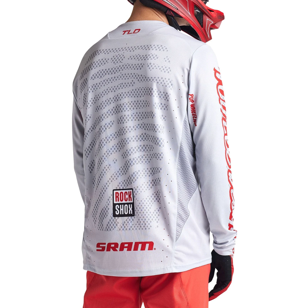 TROY LEE DESIGNS SPRINT SRAM Lange Mouw Trui Wit