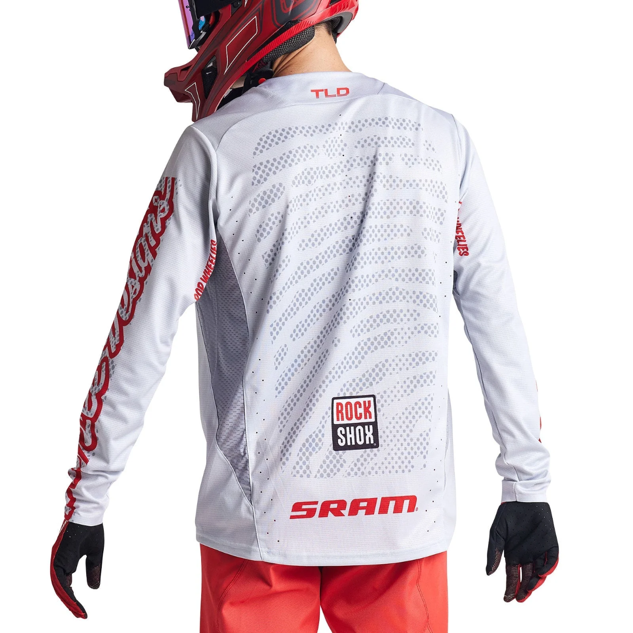 TROY LEE DESIGNS SPRINT SRAM Lange Mouw Trui Wit