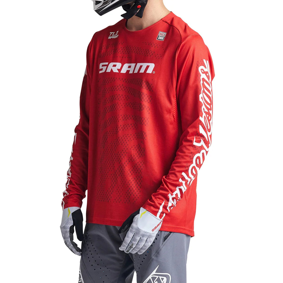 TROY LEE DESIGNS SPRINT SRAM Lange Mouw Trui Rood