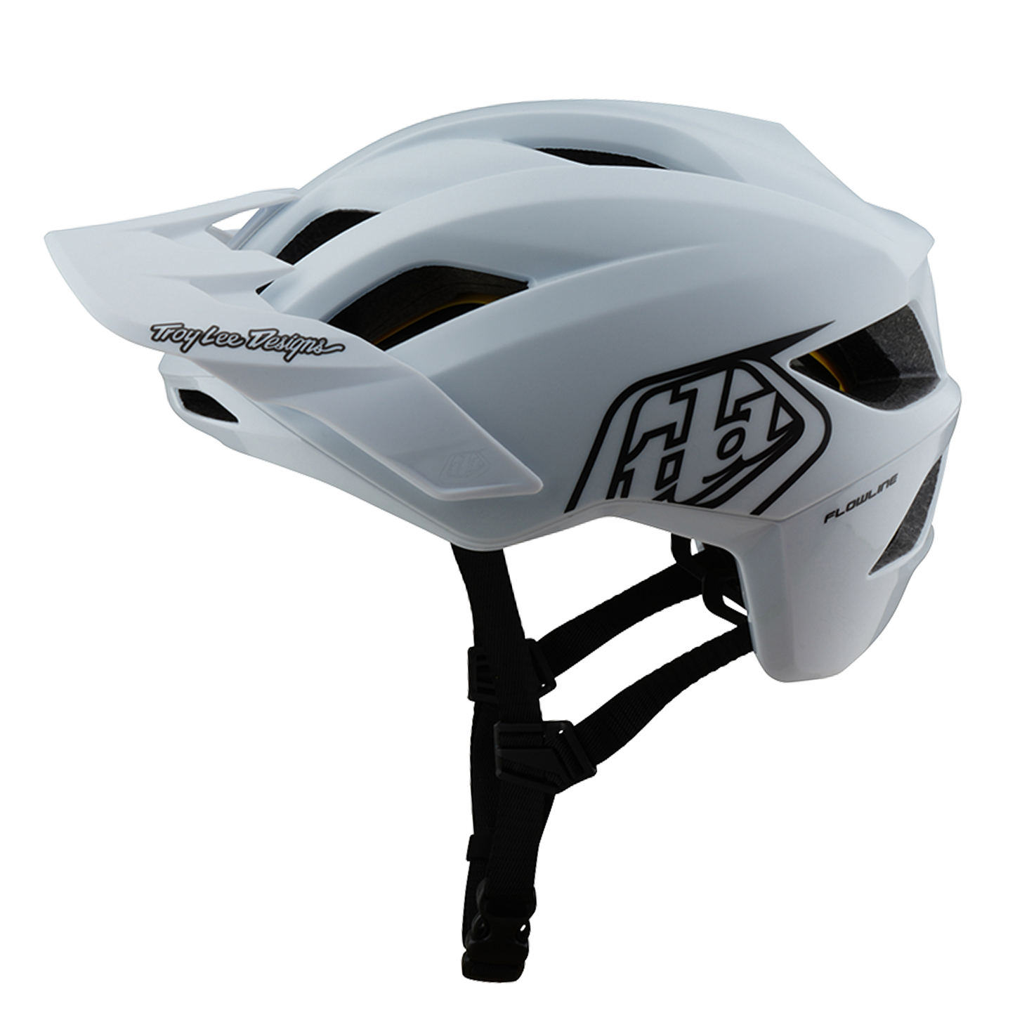 TROY LEE DESIGNS FLOWLINE POINT MIPS MTB Helm Wit 2025