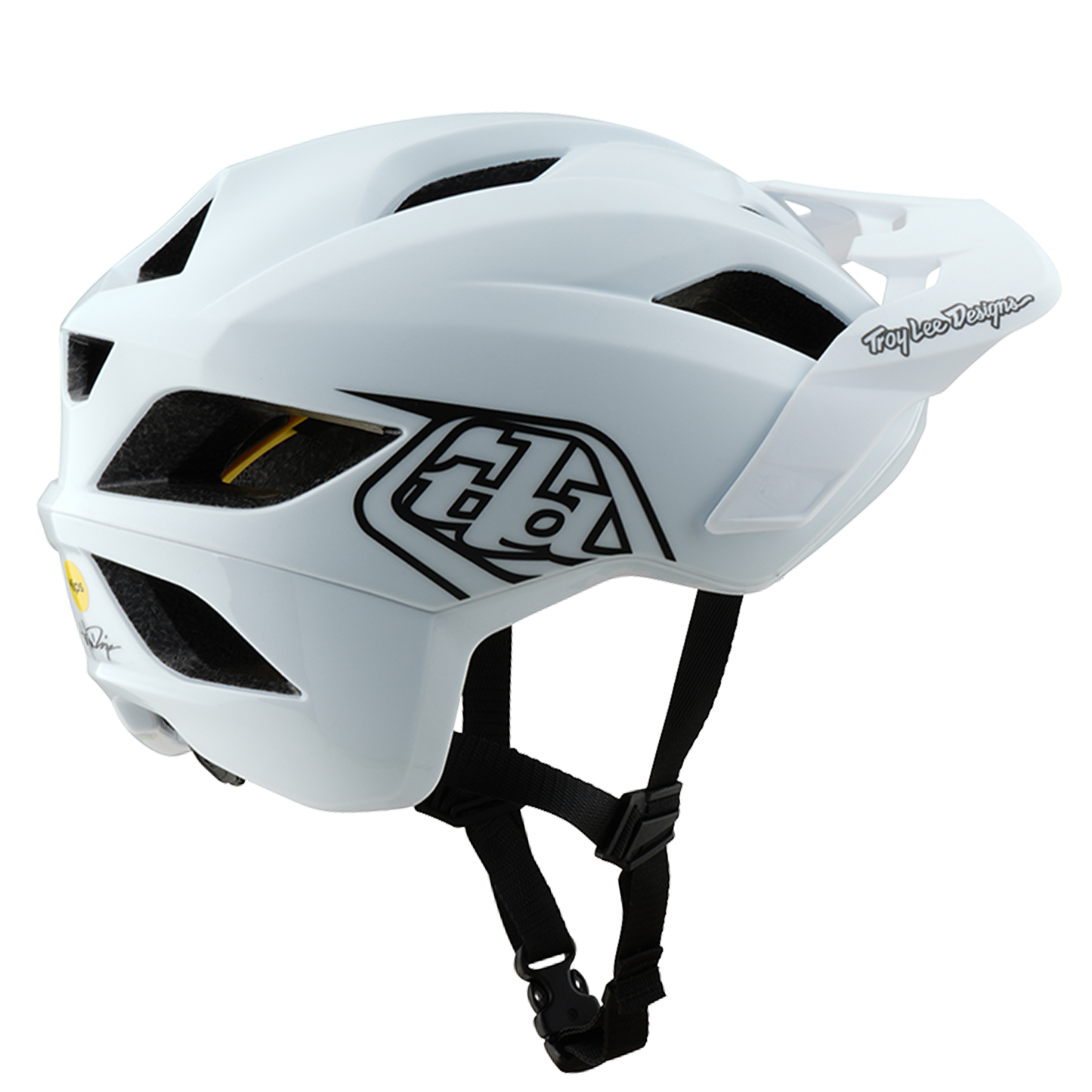 TROY LEE DESIGNS FLOWLINE POINT MIPS MTB Helm Wit 2025