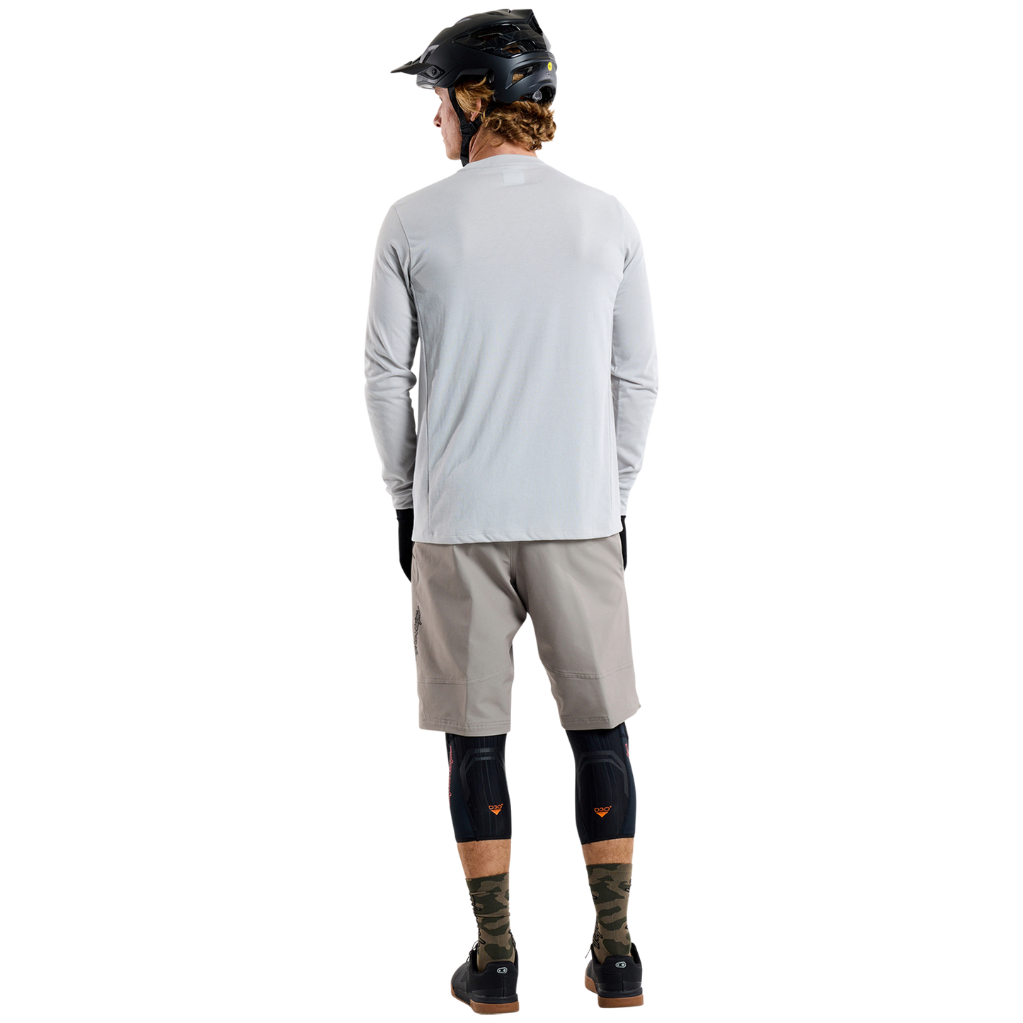 TROY LEE DESIGNS SKYLINE RIDE TEE SIGNATURE Jersey Lange Mouw Grijs 2025
