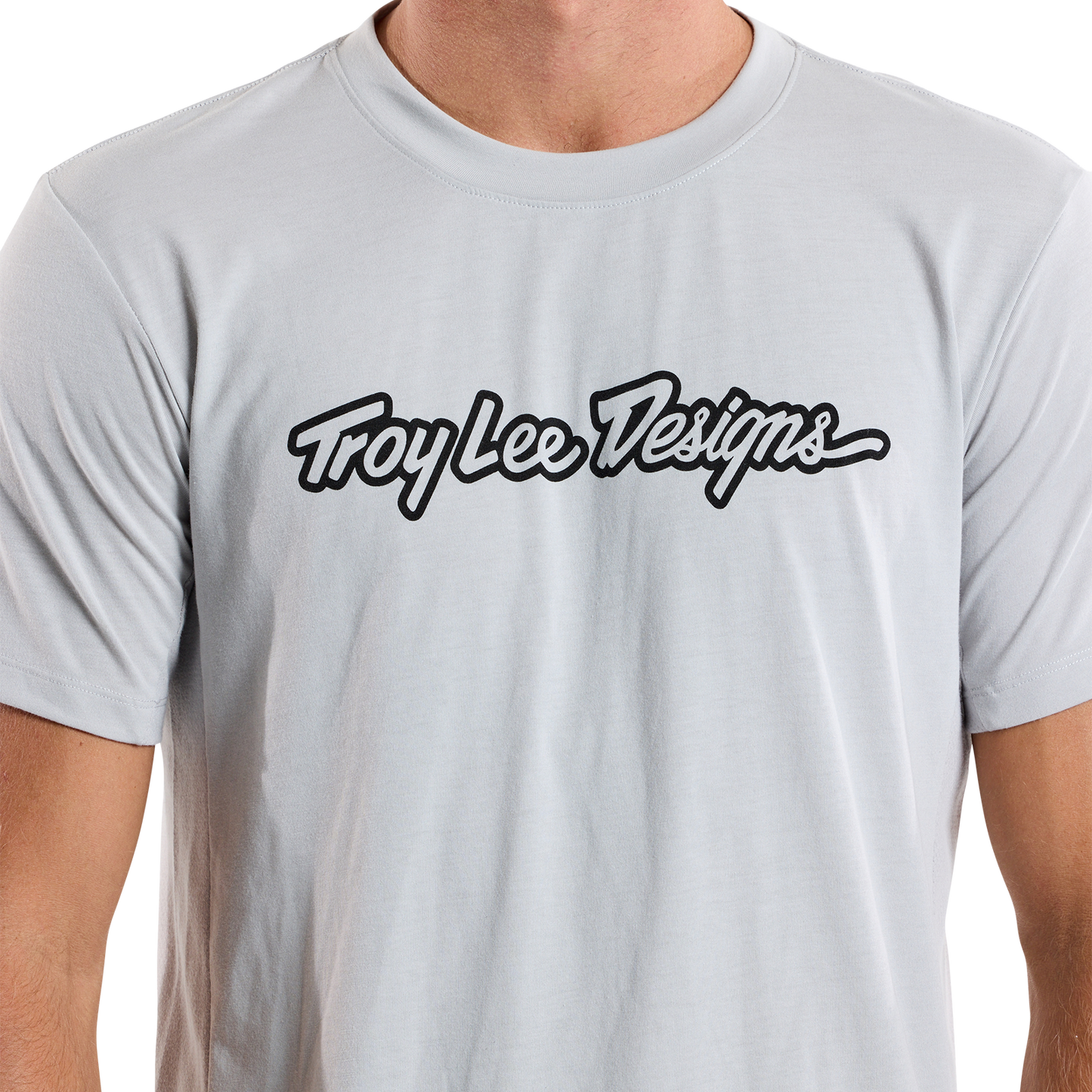 TROY LEE DESIGNS SKYLINE RIDE TEE SIGNATURE Jersey Korte Mouw Grijs 2025