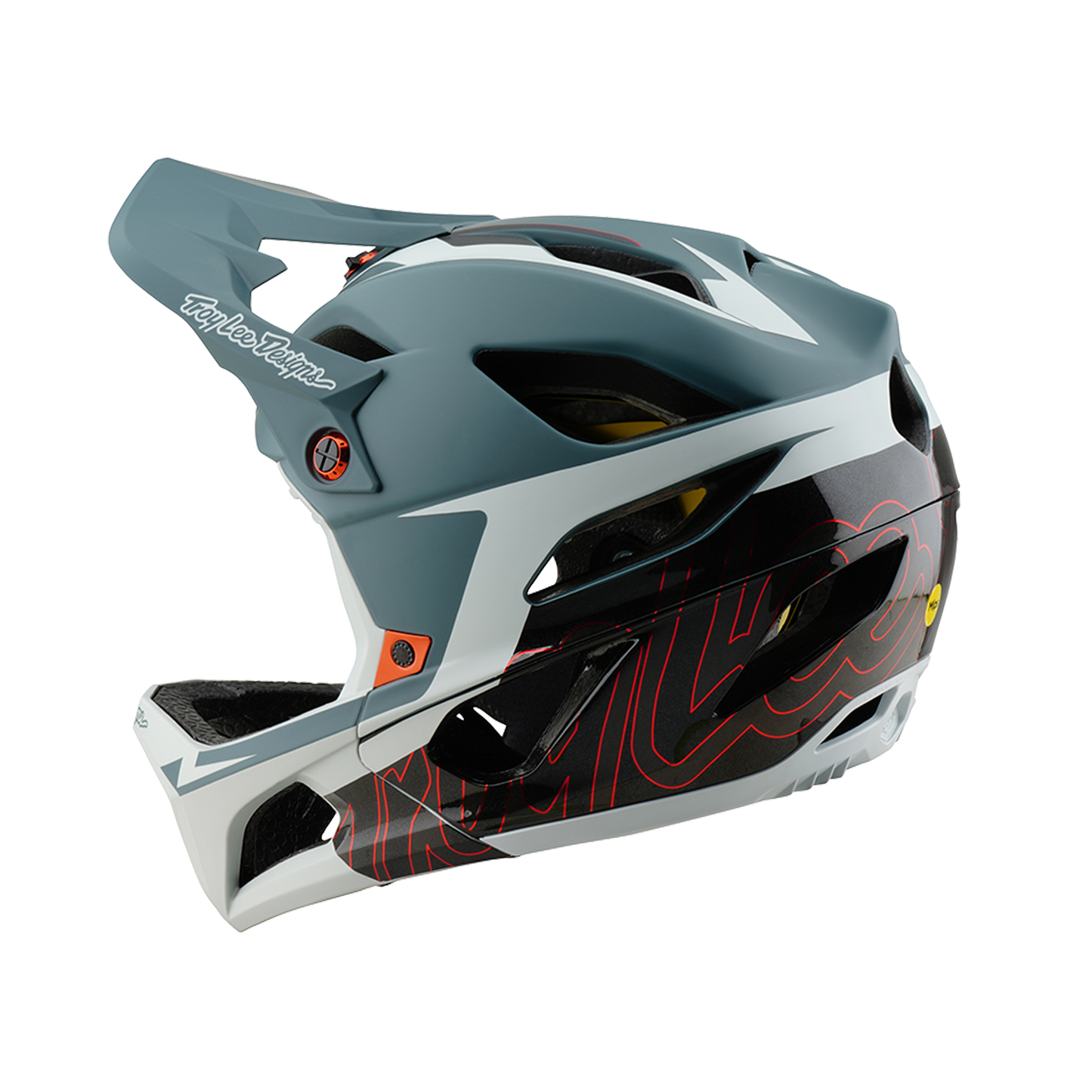 MTB Helm Troy Lee Design STAGE NEAUWAVE MIPS Grijs