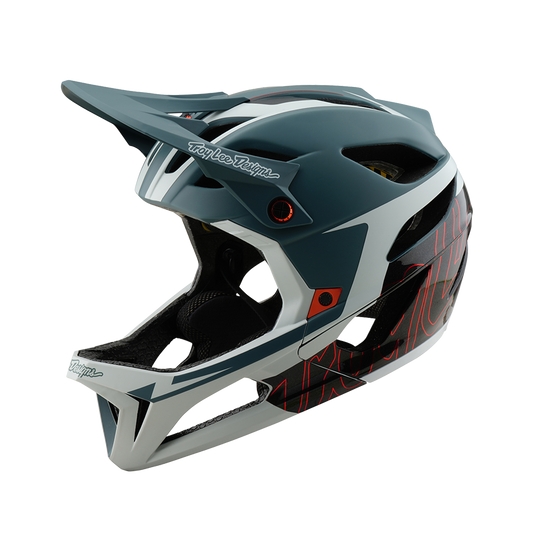 MTB Helm Troy Lee Design STAGE NEAUWAVE MIPS Grijs