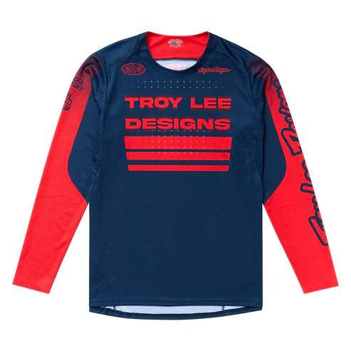 TROY LEE DESIGNS SPRINT Lange Mouw Trui Blauw/Rood