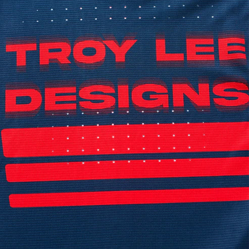 TROY LEE DESIGNS SPRINT Lange Mouw Trui Blauw/Rood