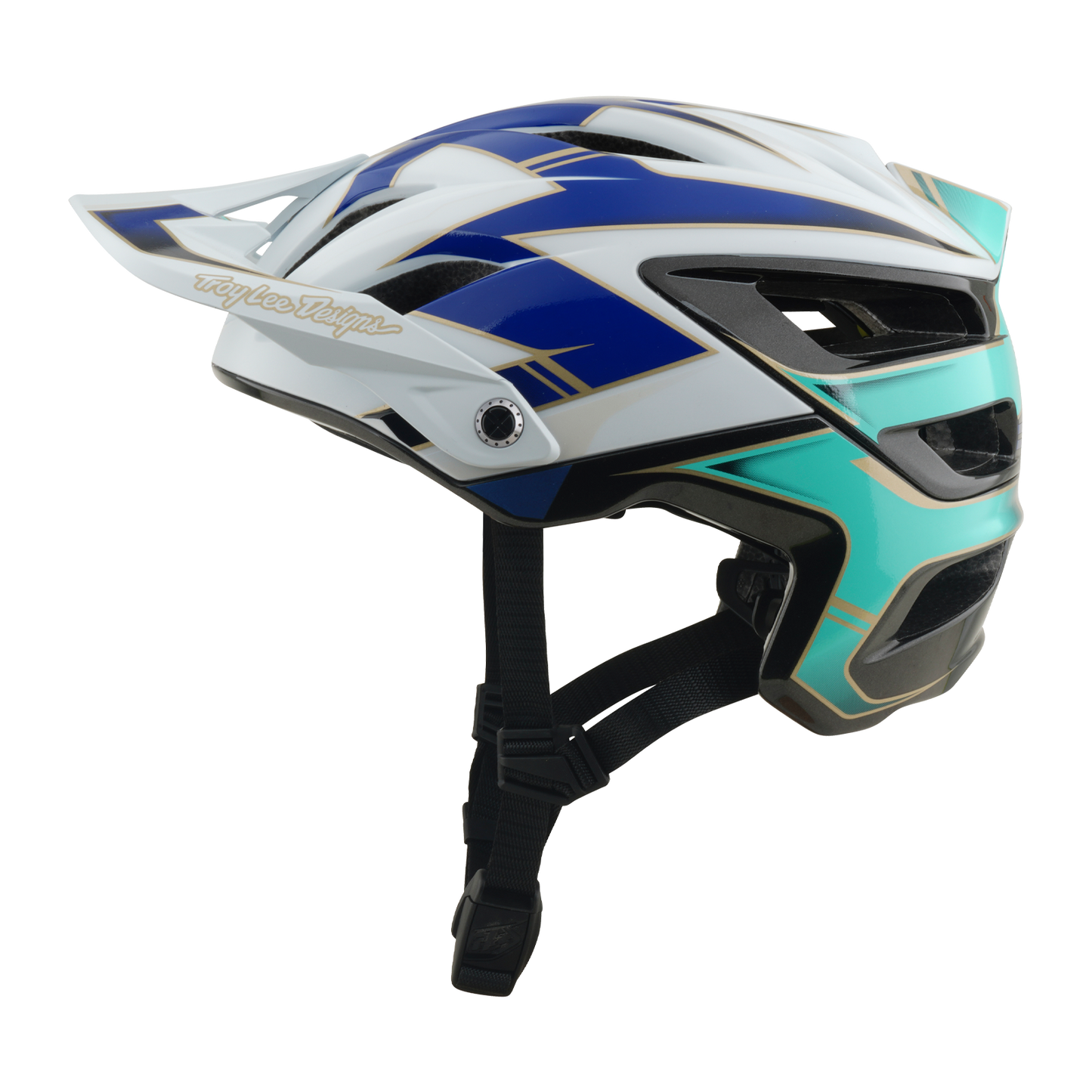 TROY LEE DESIGNS A3 MIPS ELECTRA MTB Helm Wit