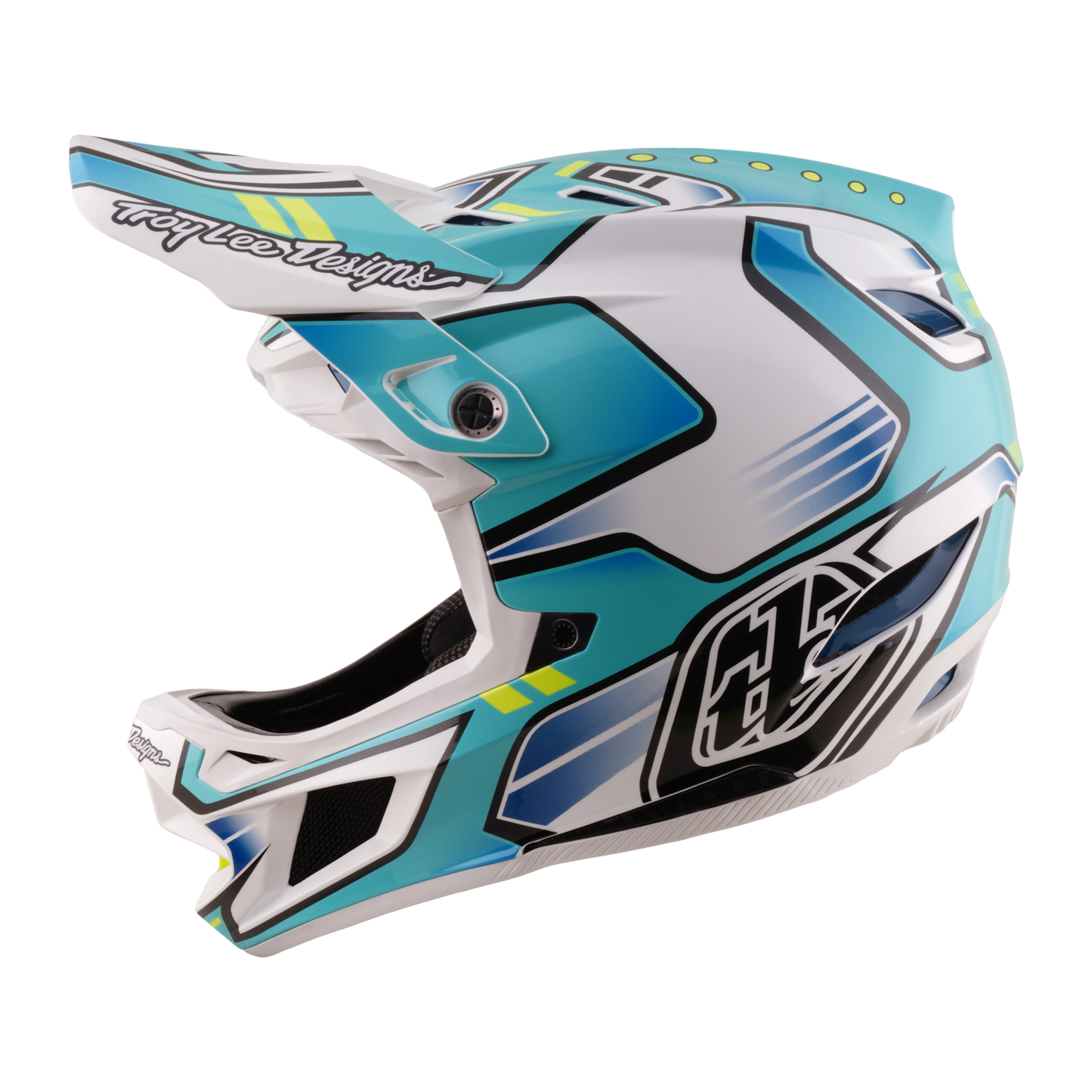 MTB-helm TROY LEE DESIGNS D4 COMPOSITE MIPS CREST ECHT GROEN