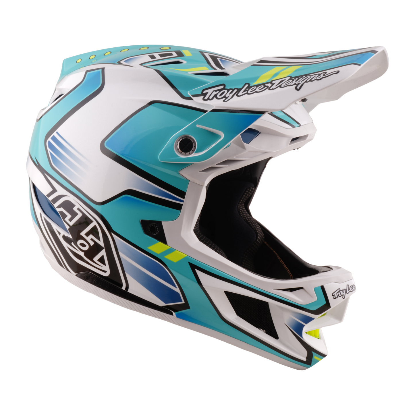 MTB-helm TROY LEE DESIGNS D4 COMPOSITE MIPS CREST ECHT GROEN