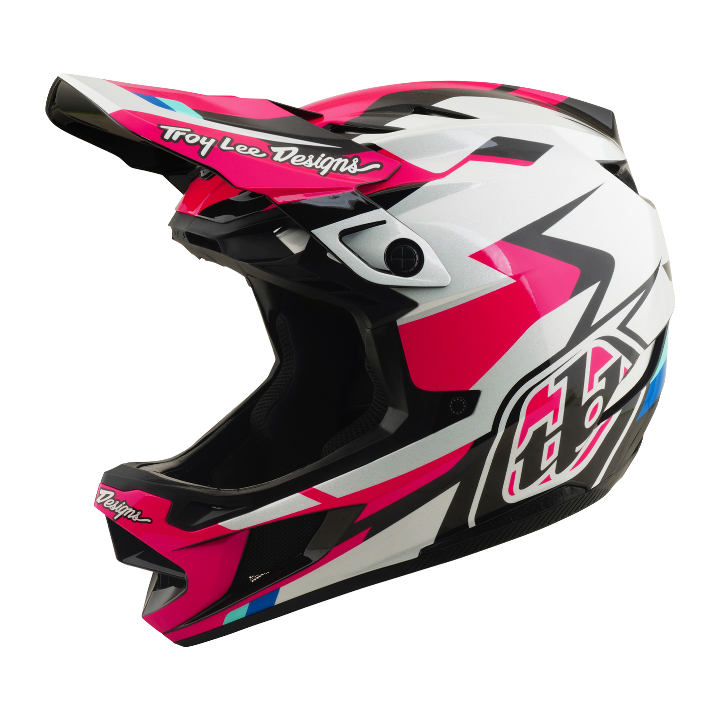 TROY LEE DESIGNS D4 POLYACRYLITE MIPS ROAMER Magenta MTB Helm