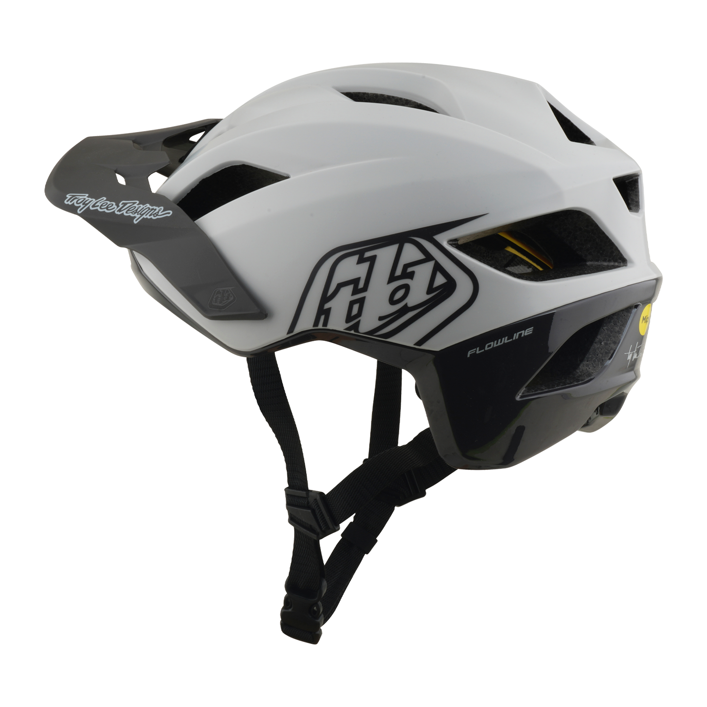 TROY LEE DESIGNS FLOWLINE POINT MIPS MTB Helm Grijs